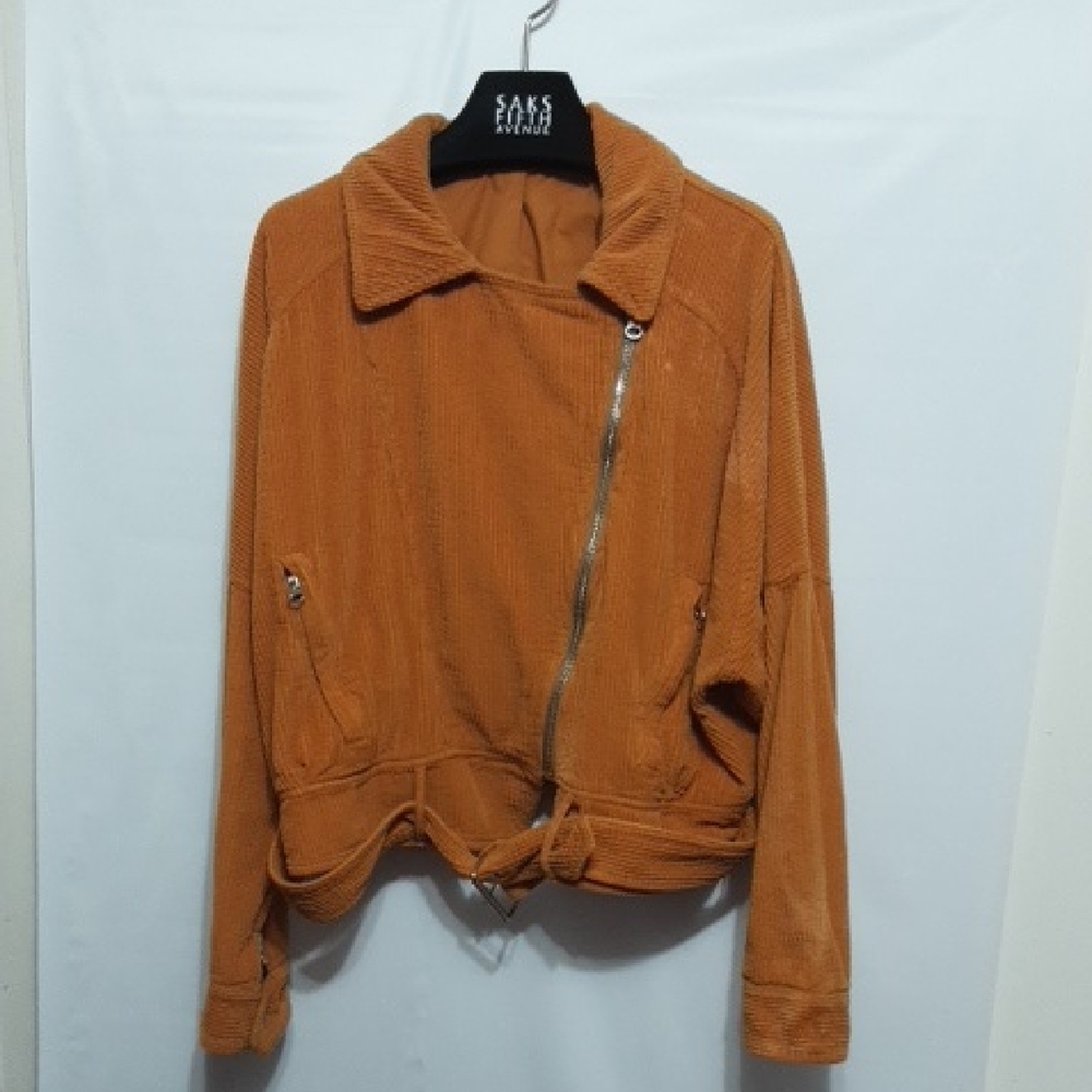 FREE PEOPLE Slouchy‎ Dolman Moto Corduroy Jacket